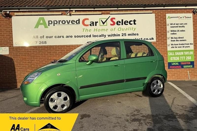 Green Used 2008 Chevrolet Matiz SE Hatchback | £2,890 - Image 1/1