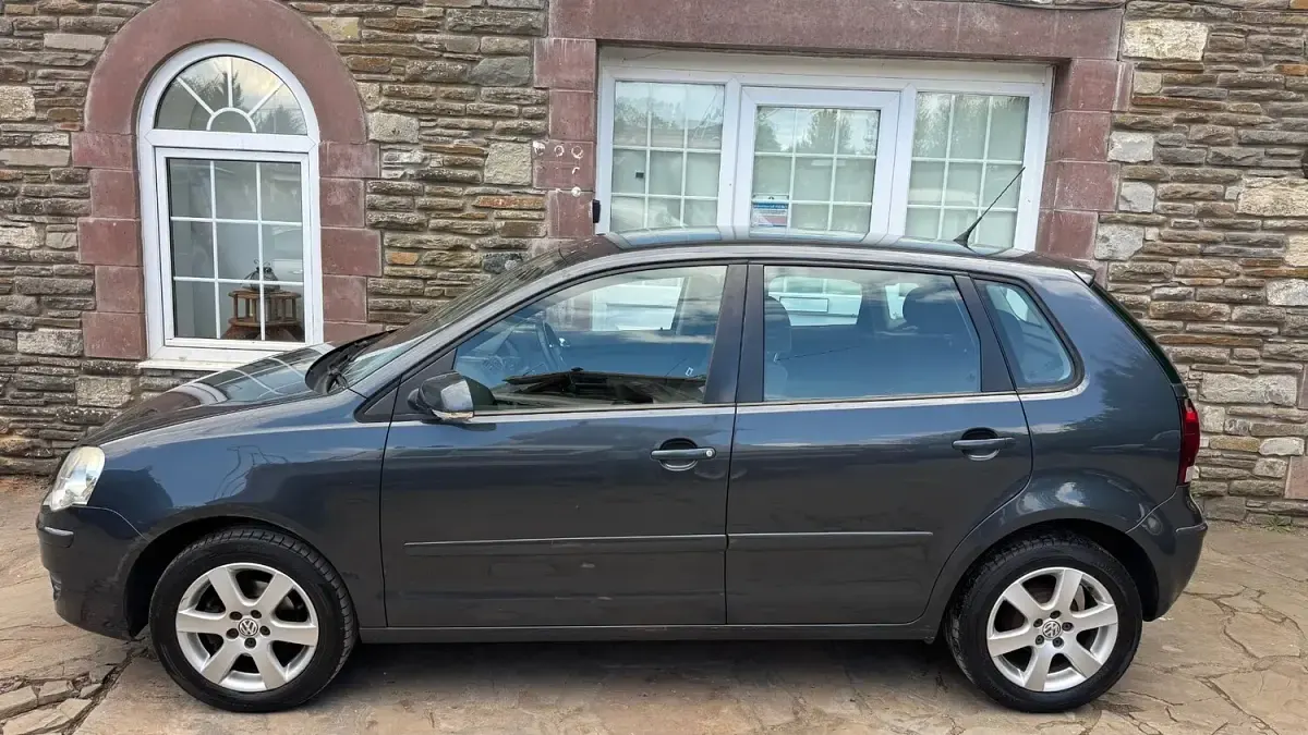 Used VW Polo Match 80 HP (58 kW) 2008 Grey Hatchback
