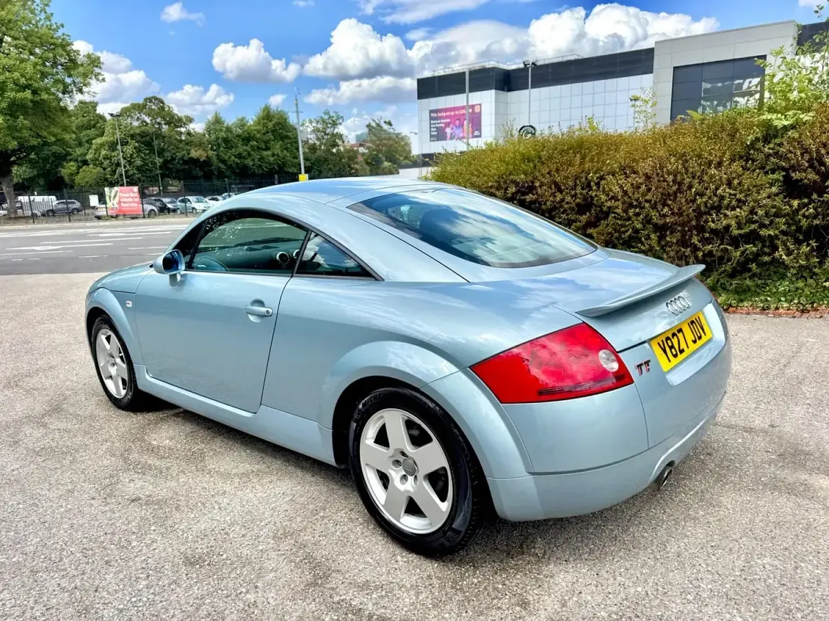 Used Audi TT 225 HP (165 kW) 2001 Blue Coupe