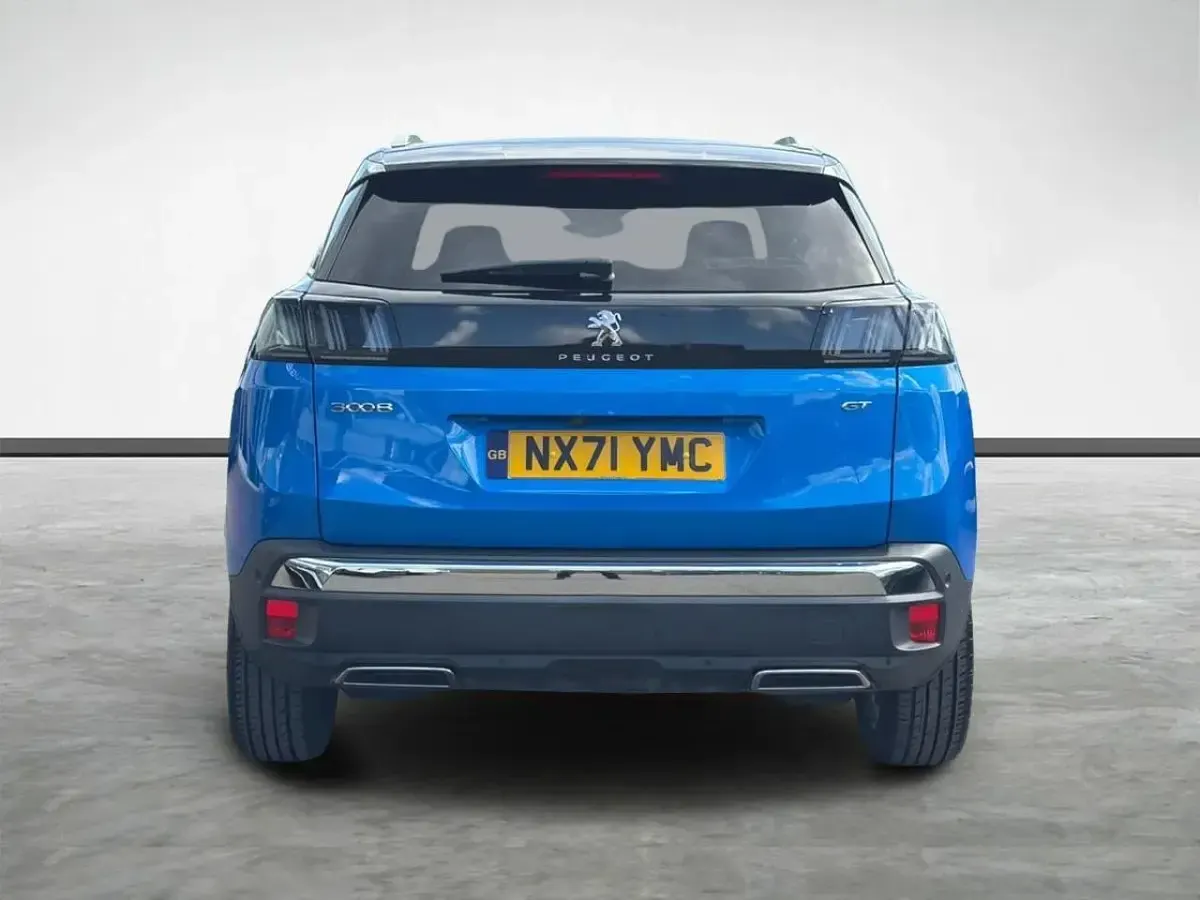 Used Peugeot 3008 Premium 129 HP (94 kW) 2021 Blue SUV
