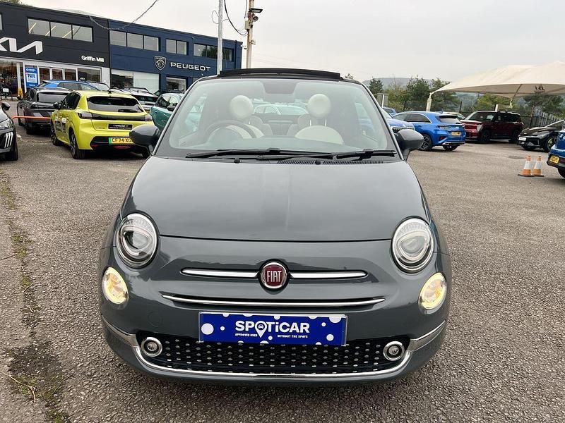 Grey Used 2021 Fiat 500C Dolcevita Cabriolet | £10,591 (Fair price) - Image 1/4