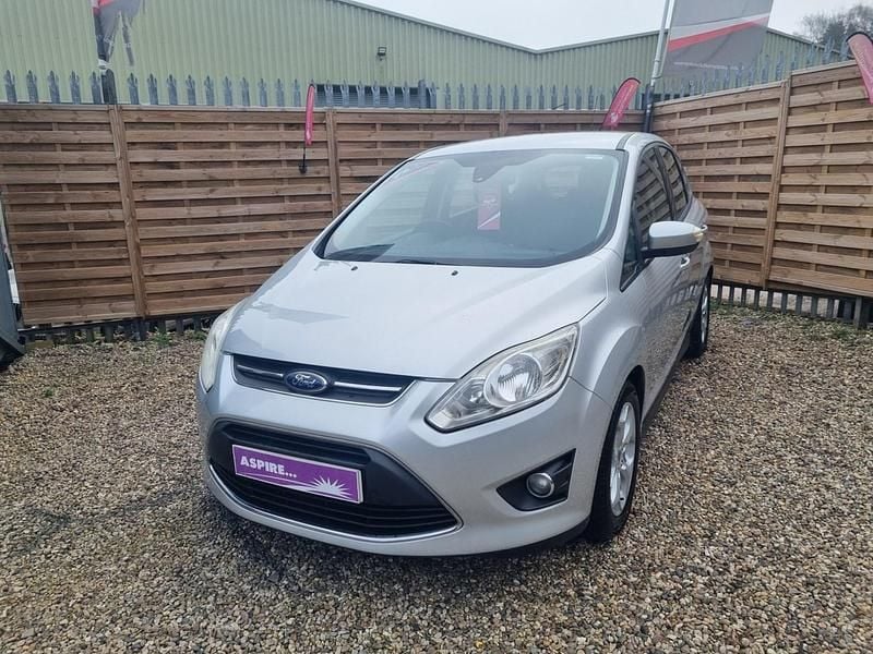 Begagnad Ford C-MAX Zetec 115 HK (84 kW) 2013 Silver Minibuss