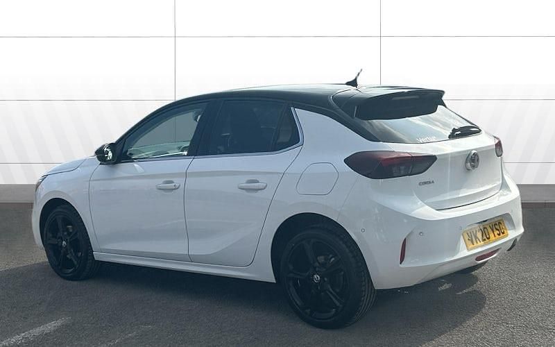 Used Vauxhall Corsa Elite 101 HP (74 kW) 2020 White Hatchback