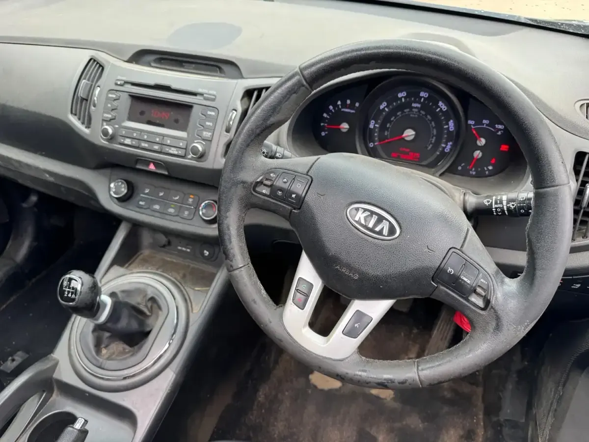Used Kia Sportage 115 HP (84 kW) 2012 Black SUV
