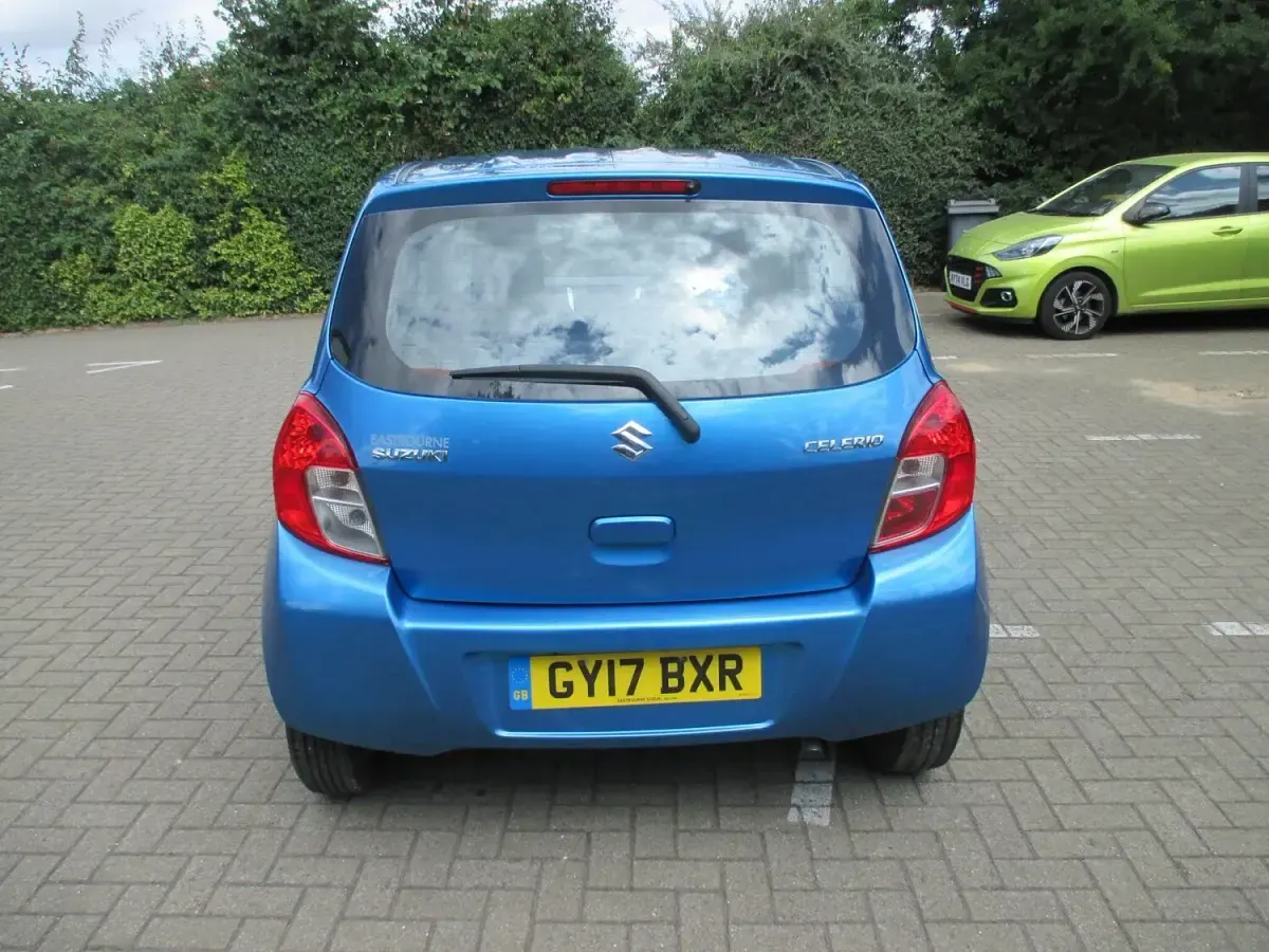 Used Suzuki Celerio SZ3 68 HP (50 kW) 2017 Blue Hatchback