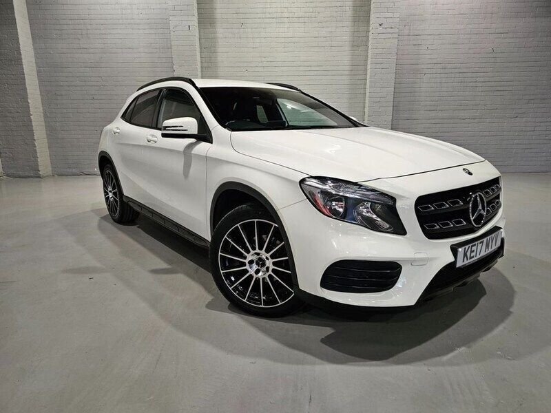 White Used 2017 Mercedes GLA200 AMG line SUV | £14,350 (Fair price) - Image 1/4