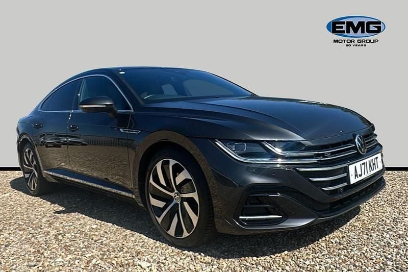 Usado VW Arteon R-line 150 HP (110 kW) 2021 Cinzento Citadino