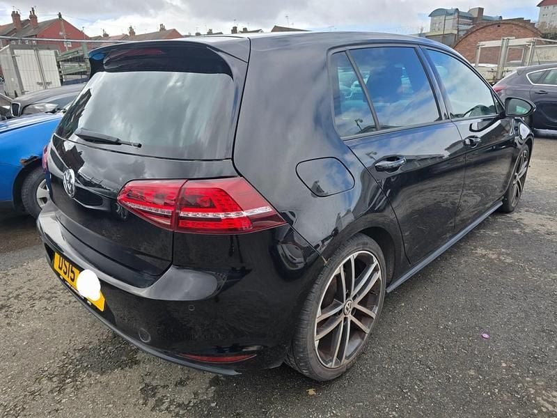 Used VW Golf VII GTD 2015 Black Hatchback