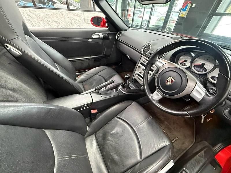 Used Porsche Boxster 245 HP (180 kW) 2007 Red Cabriolet
