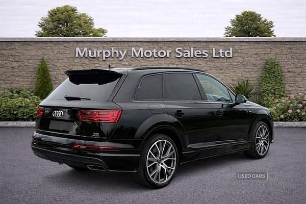 Used Audi Q7 S-Line 218 HP (160 kW) 2018 Black SUV