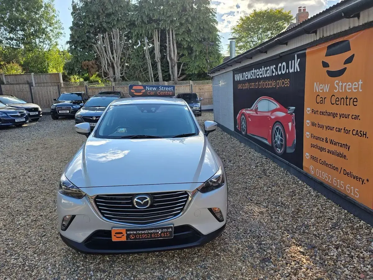 Used Mazda CX-3 Inclusive 105 HP (77 kW) 2015 Silver SUV