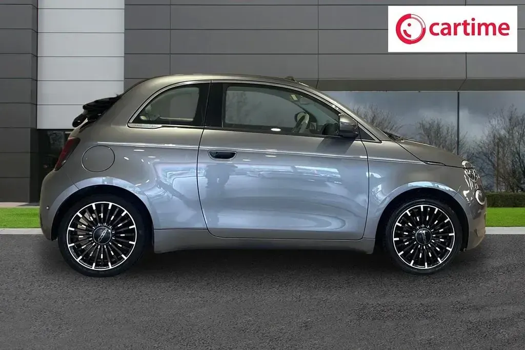 Used Fiat 500e La Prima 86 kW (118 HP) 2021 Grey Cabriolet