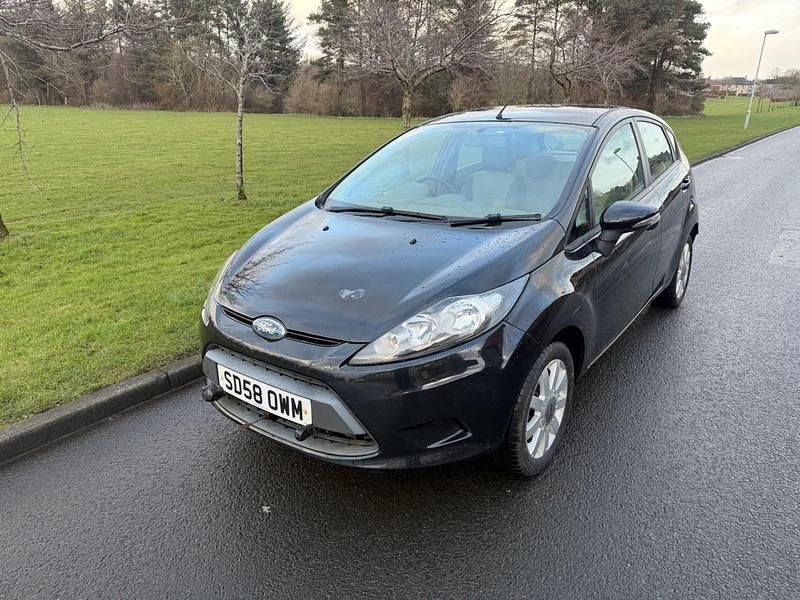 Used Ford Fiesta Style 80 HP (58 kW) 2008 Black Hatchback