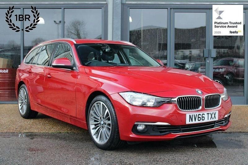Used BMW 320 Luxury Line 2017 Red Estate