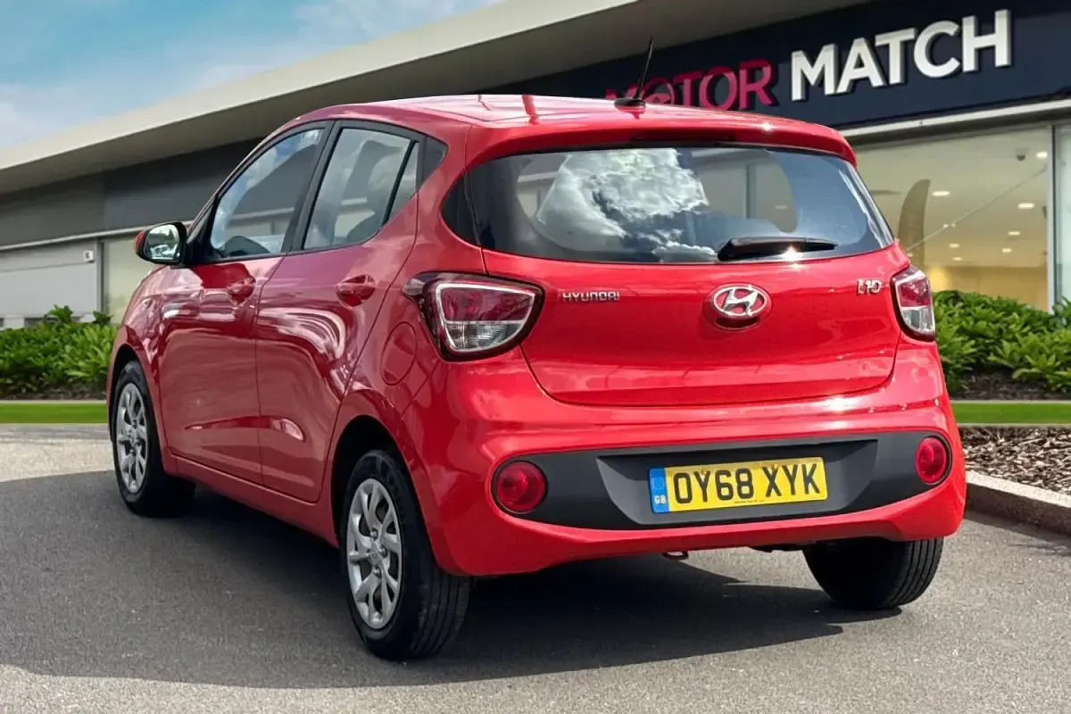 Usado Hyundai i10 SE 2018 Vermelho Citadino