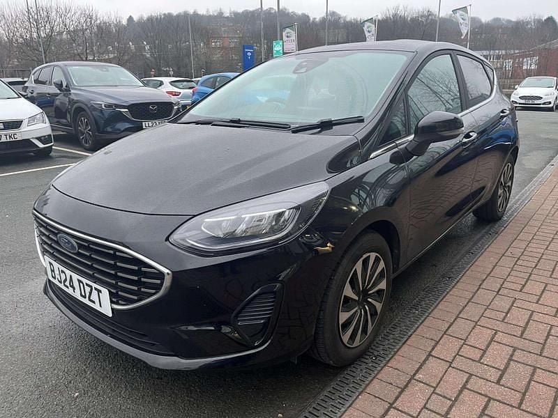 Used Ford Fiesta Titanium 2024 Black Hatchback