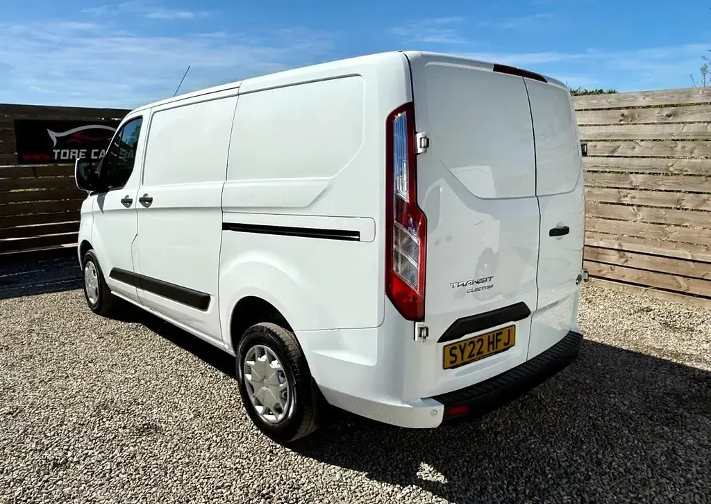 Used Ford Transit Custom Trend 130 HP (95 kW) 2022 White Van