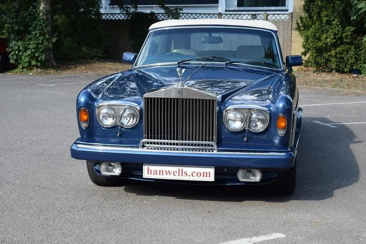 Used Rolls Royce Corniche 1985 Blue/cream