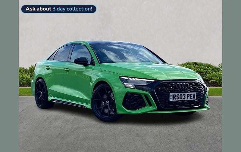 Used Audi RS3 Advanced 400 HP (294 kW) 2022 Green Sedan