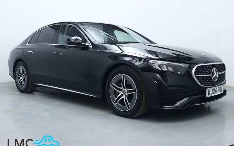 Used Mercedes E200 AMG line 204 HP (150 kW) 2024 Black Sedan