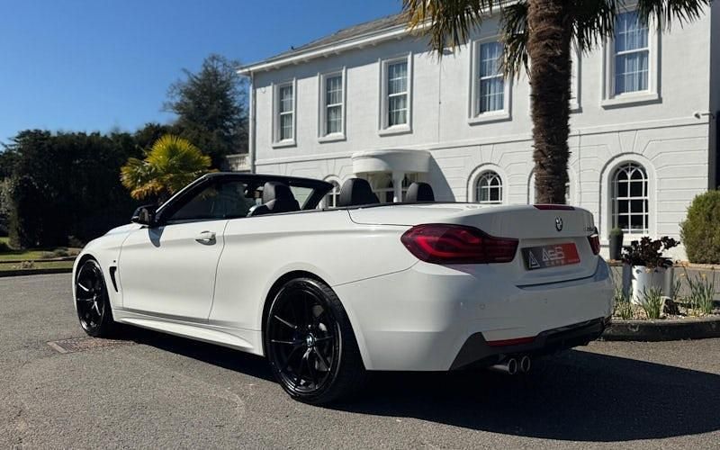 Used BMW 420 M Sport 190 HP (139 kW) 2020 White Cabriolet