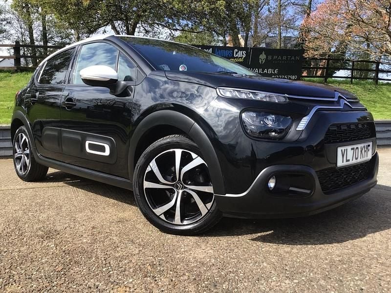 Black Used 2021 Citroën C3 Flair Hatchback | £7,490 (A bit pricey) - Image 1/4