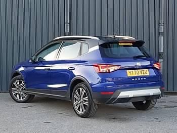 Used Seat Arona XCELLENCE 115 HP (84 kW) 2020 Blue SUV