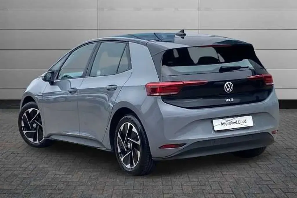Used VW ID.3 Pro Performance 150 kW (204 HP) 2022 Moonstone grey with black roof Hatchback