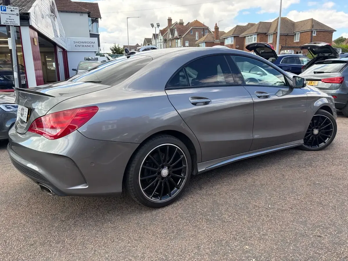Used Mercedes CLA180 AMG 122 HP (89 kW) 2014 Grey Coupe