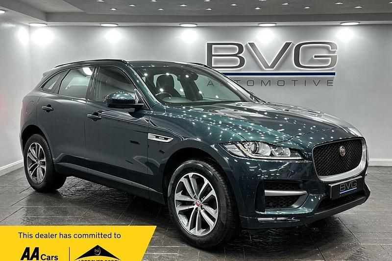 Green Used 2016 Jaguar F-Pace R-Sport SUV | £9,994 (Fair price) - Image 1/1