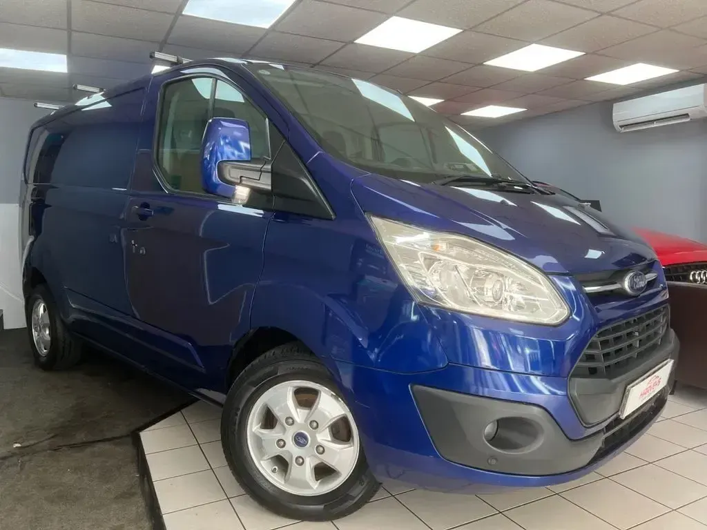 Used Ford Transit Custom Limited 130 HP (95 kW) 2016 Blue Van