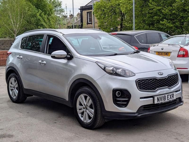 Silver Used 2018 Kia Sportage 2 SUV | £10,795 (Good price) - Image 1/4