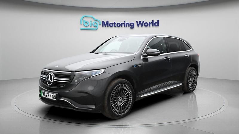 Used Mercedes EQC400 AMG line 300 kW (408 HP) 2022 Grey SUV