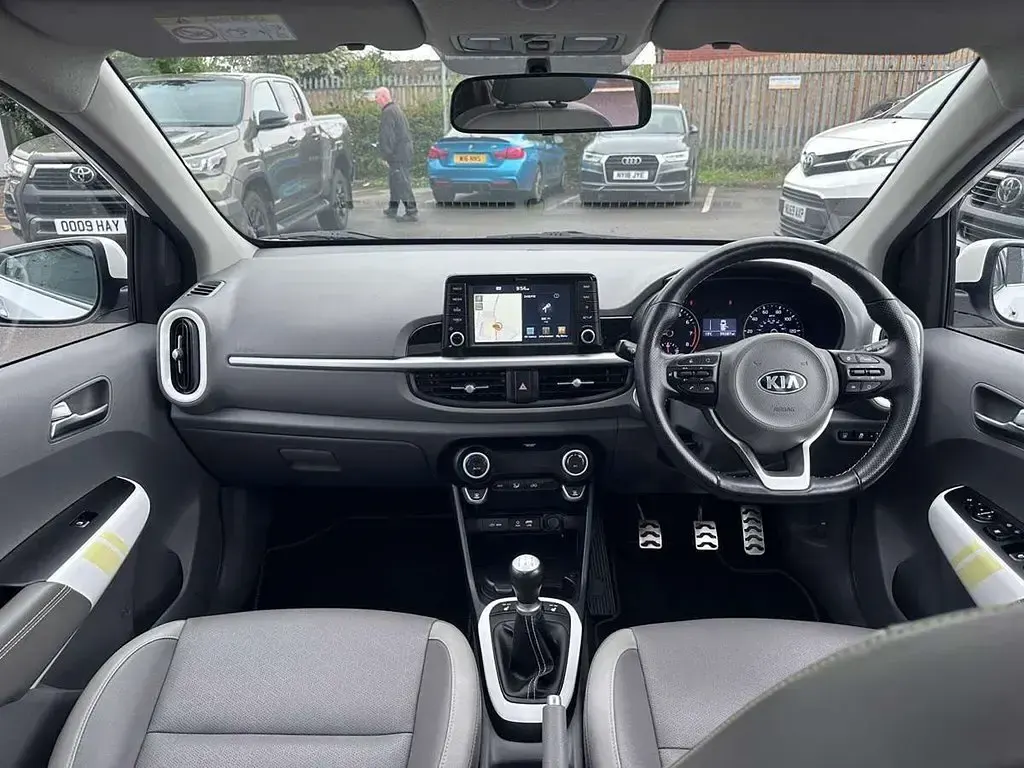 Used Kia Picanto X-Line 84 HP (61 kW) 2019 White Hatchback