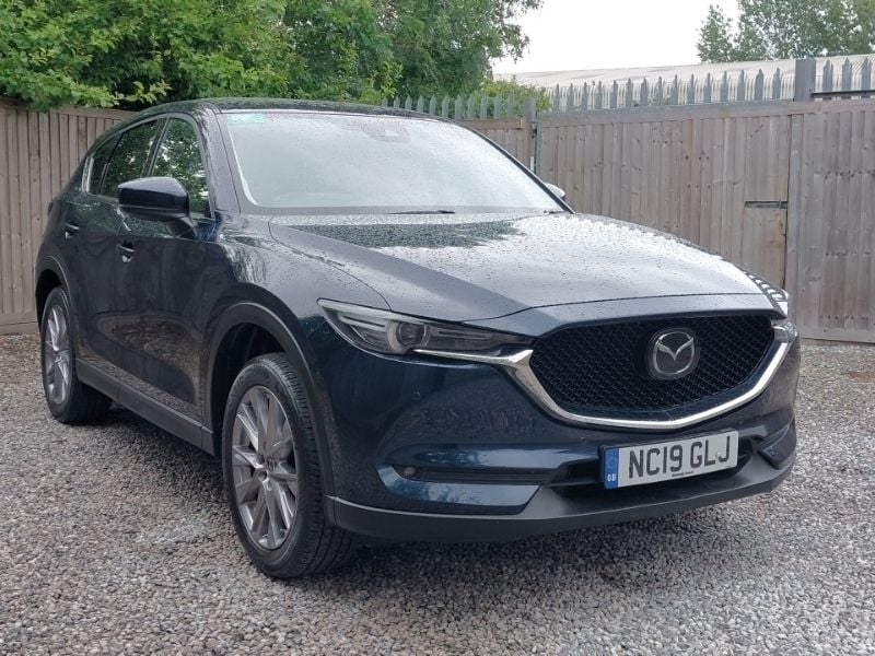 Blue Used 2019 Mazda CX-5 Inclusive SUV | £16,498 (Fair price) - Image 1/4