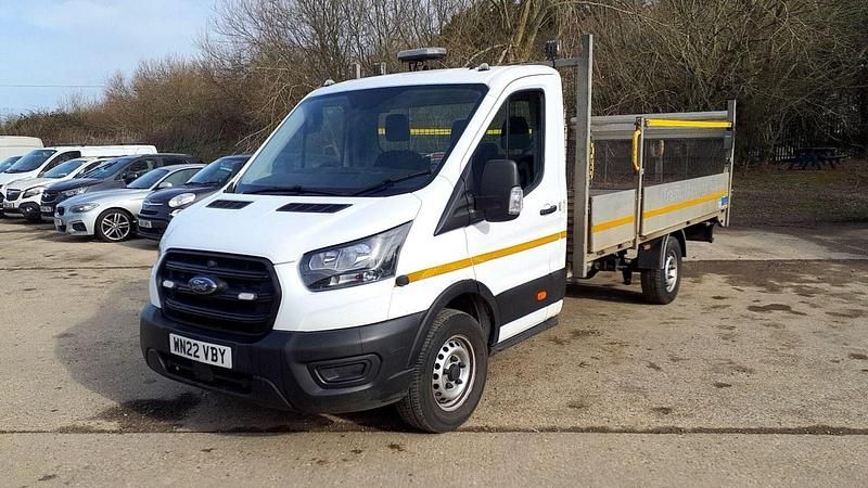 Used Ford Transit 130 HP (95 kW) 2022 White Cabriolet
