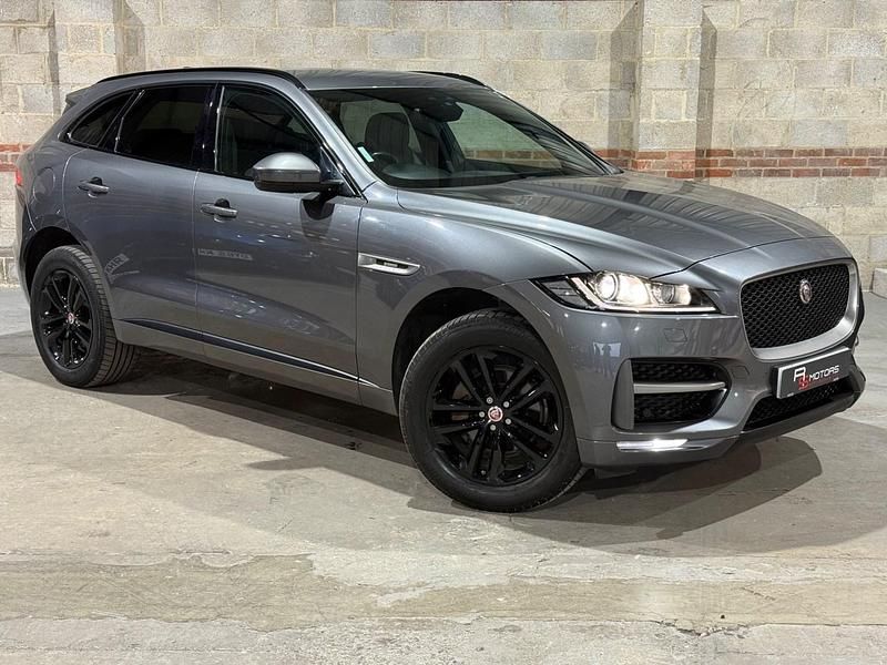 Grey Used 2017 Jaguar F-Pace R-Sport SUV | £13,990 (Fair price) - Image 1/4