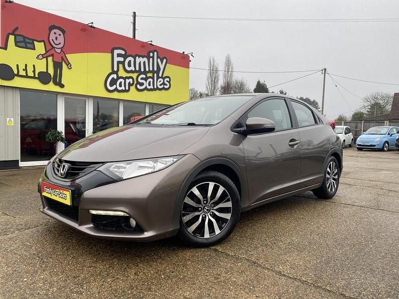 Used Honda Civic ES 2013 Brown Hatchback
