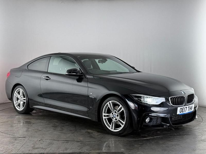 Black Used 2017 BMW 420 M Sport Coupe | £14,650 (Good price) - Image 1/3