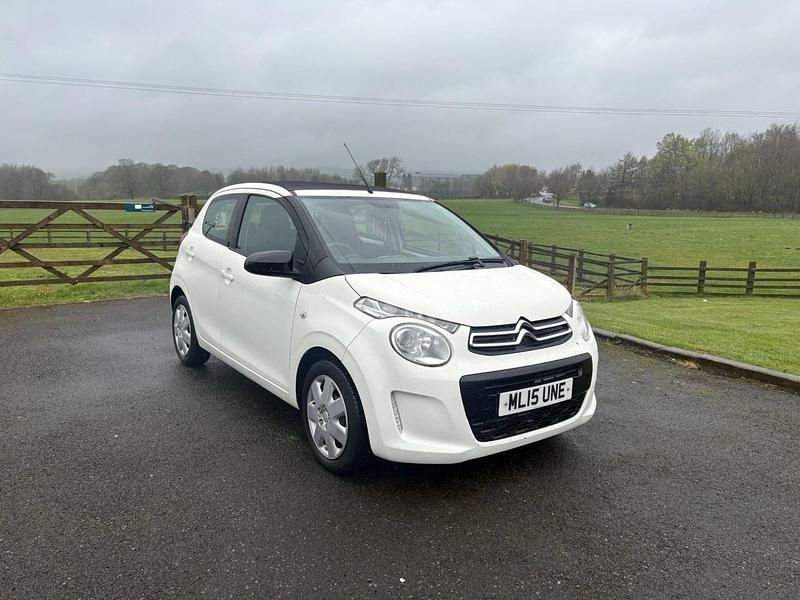 Used Citroën C1 Feel 68 HP (50 kW) 2015 White Hatchback