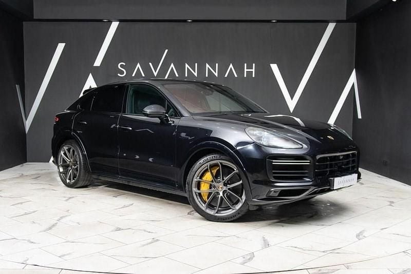 Used Porsche Cayenne Coupe Turbo S E-Hybrid 2020 Black Coupe