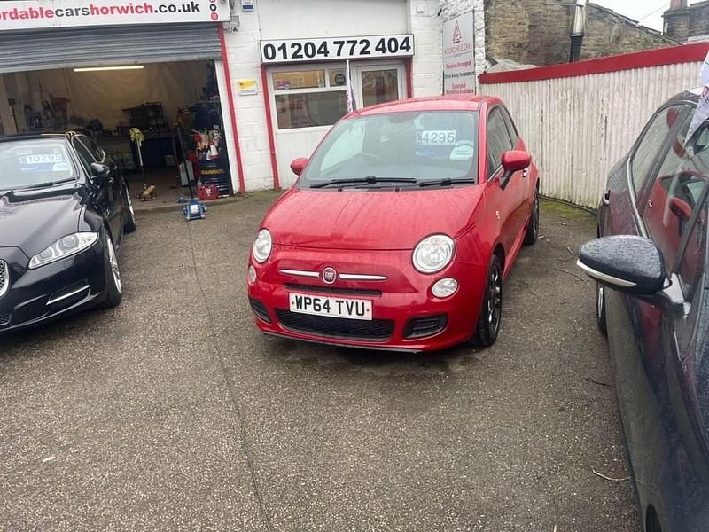 Used Fiat 500 S 69 HP (50 kW) 2014 Red Hatchback