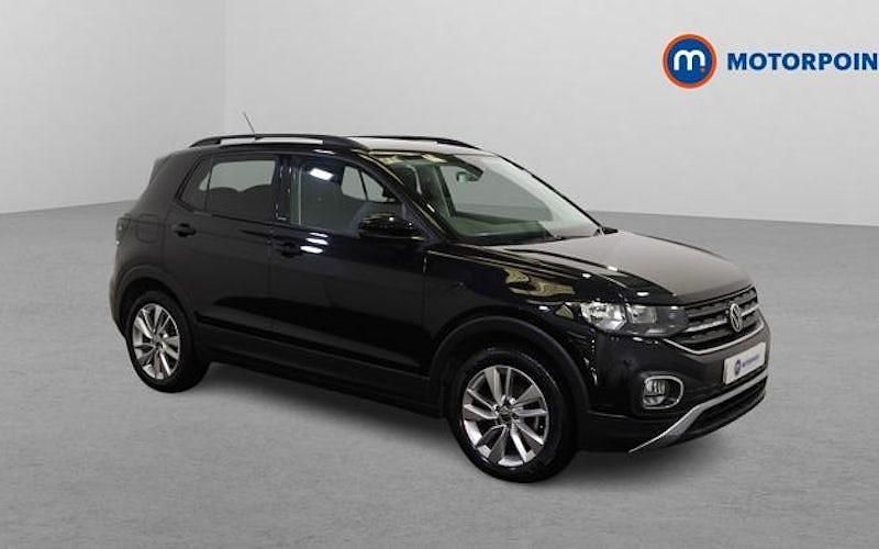 Used VW T-Cross Active 95 HP (69 kW) 2021 Black SUV