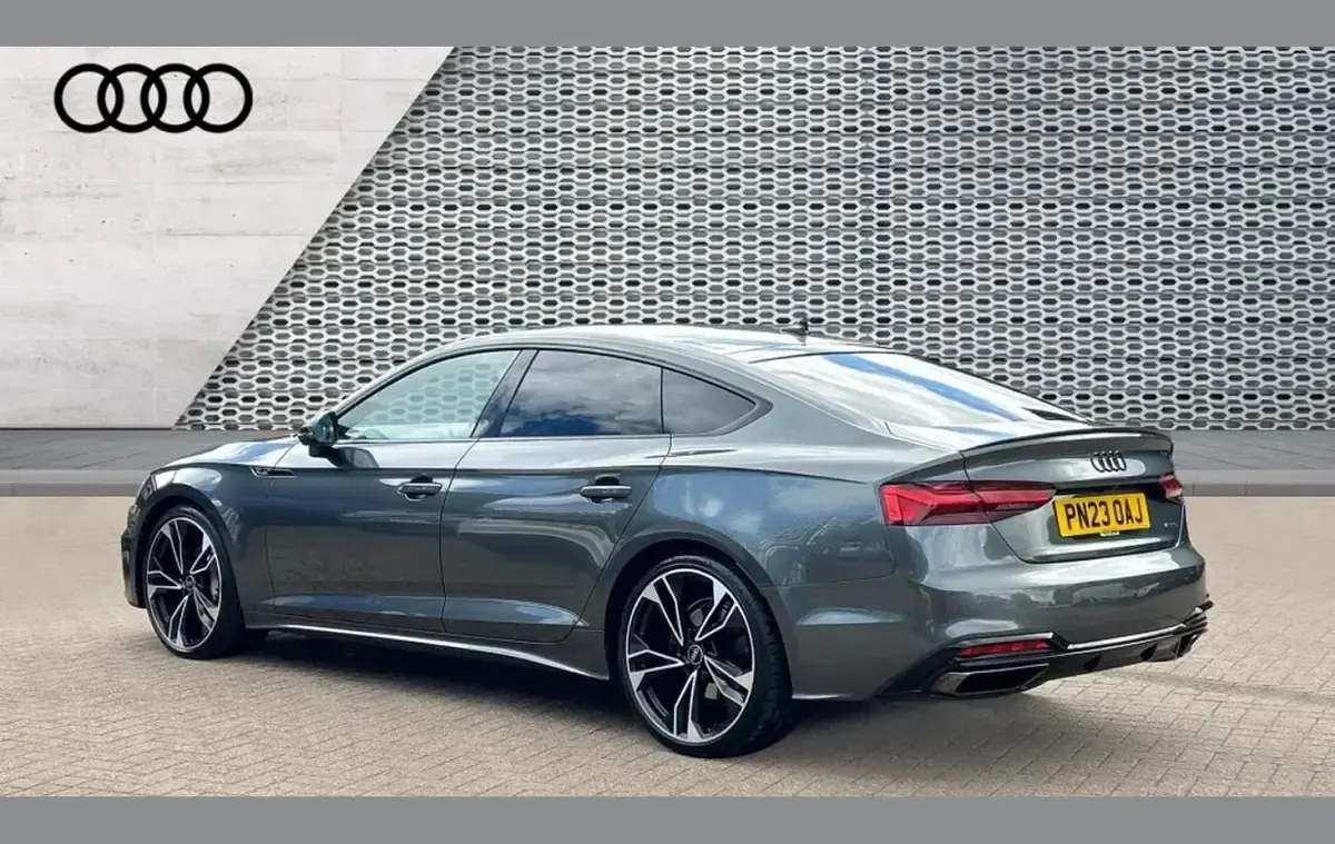 Used Audi A5 Black Edition 200 HP (147 kW) 2023 Grey Coupe