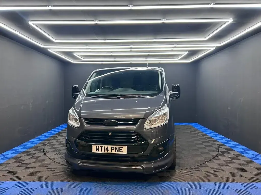 Used Ford Transit Custom Trend 125 HP (91 kW) 2014 Blue Van