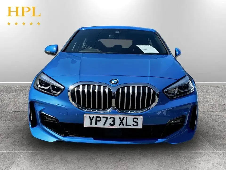 Used BMW 118 M Sport 136 HP (100 kW) 2023 Blue Hatchback