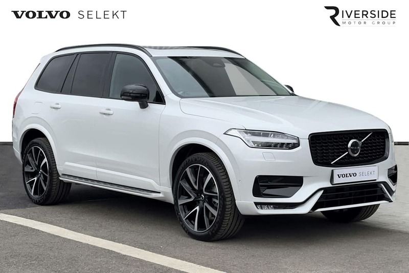 White Used 2022 Volvo XC90 Plus SUV | £40,495 (Good price) - Image 1/4