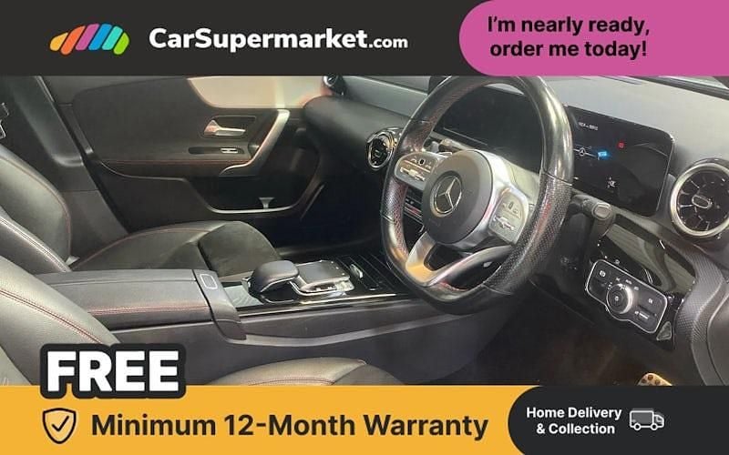 Used Mercedes A180 AMG line 116 HP (85 kW) 2019 Silver Sedan