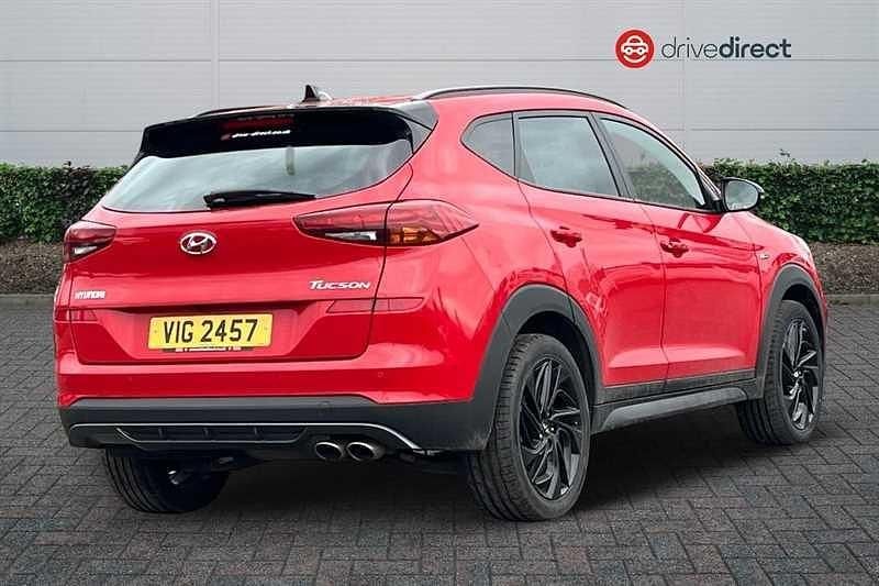 Used Hyundai Tucson N Line 136 HP (100 kW) 2020 Red SUV