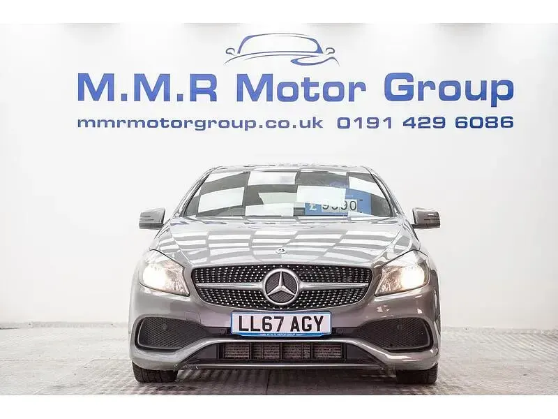 Used Mercedes A180 AMG line 109 HP (80 kW) 2017 Grey Hatchback